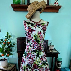 J. Peterman Tropical Getaway Dress Size 2